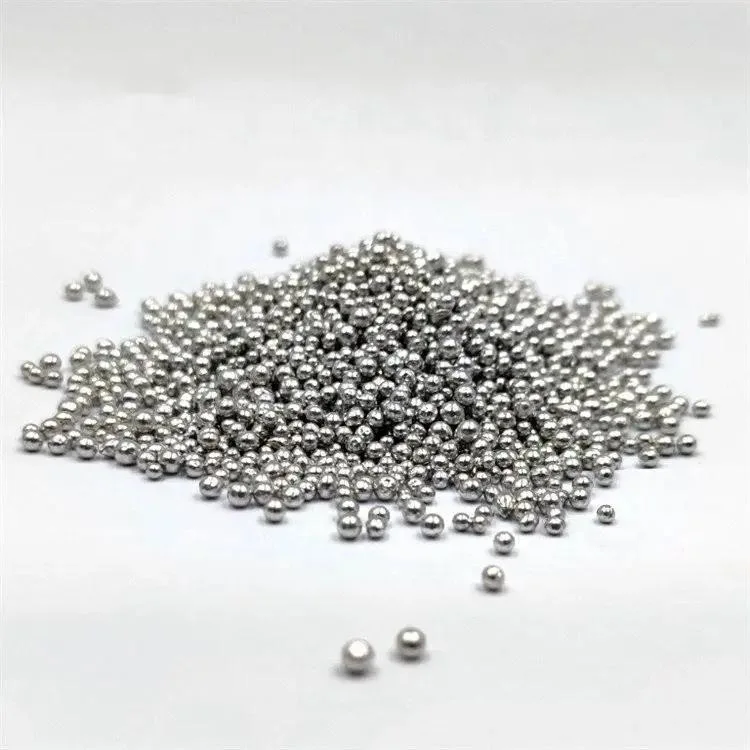 in Stock 99.999% 99.9999% China Ore Solder Metal Indium Granules Indium Balls