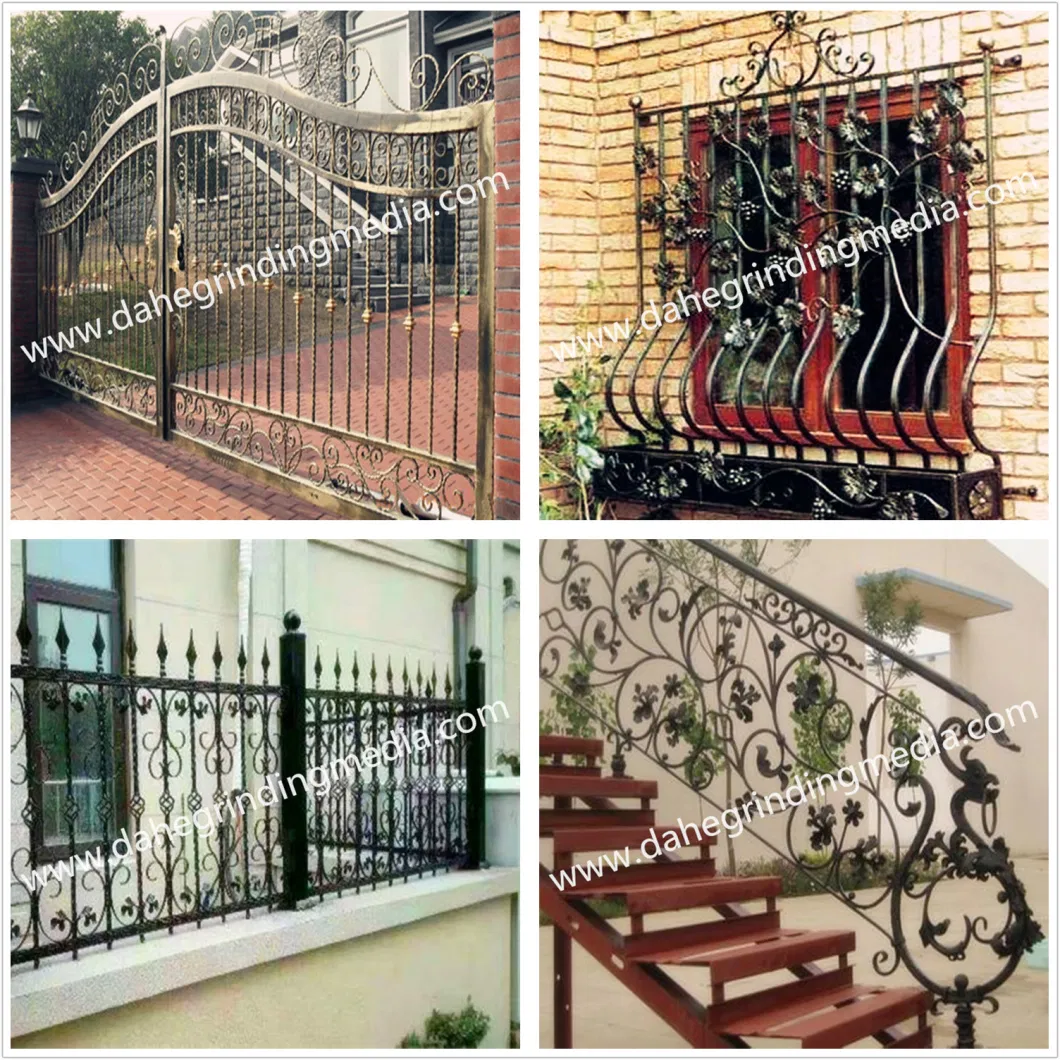 Decorative Steel Ball Used in Wrought Iron Gates, Windows, Fences, and Stair Parts