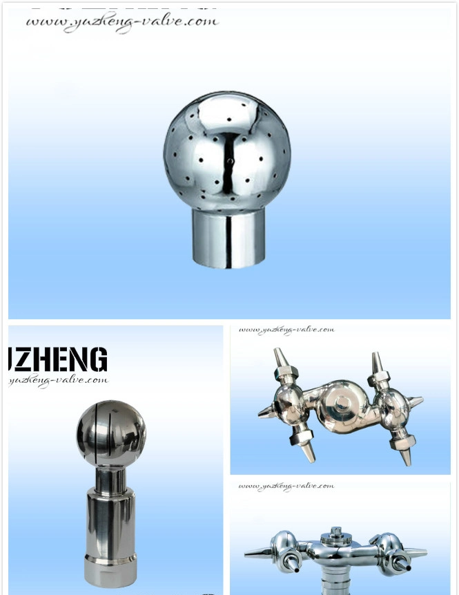 Sanitary Stainless Steel Rotary Spray Ball with Inter Threaded