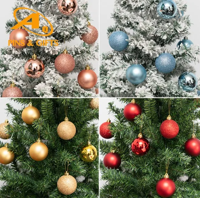 Blank High Quality 4 Inch Clear Glass Floor to Ideas Decorate Game Display Ornament for Crafts Christmas Tree Decoration Hand Painted Hanging Ball with Lights