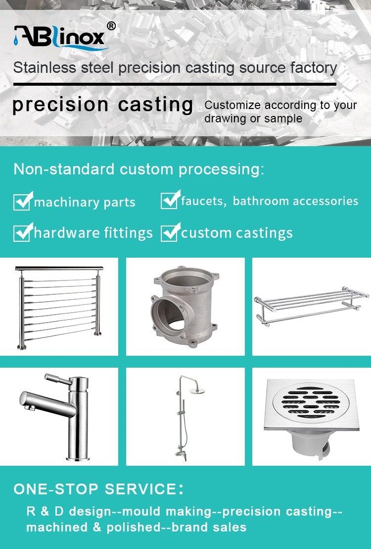 Casting Fitting Machining 304 Stainless Steel Bar Handrail Ball