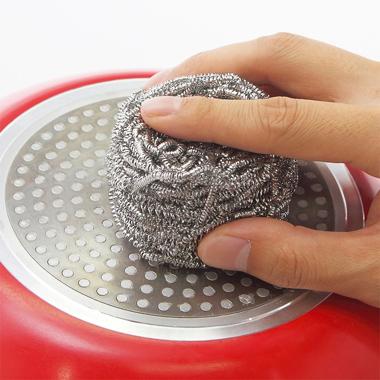 Hot Selling Stainless Steel Wire Metal Pot Scourer Cleaning Ball