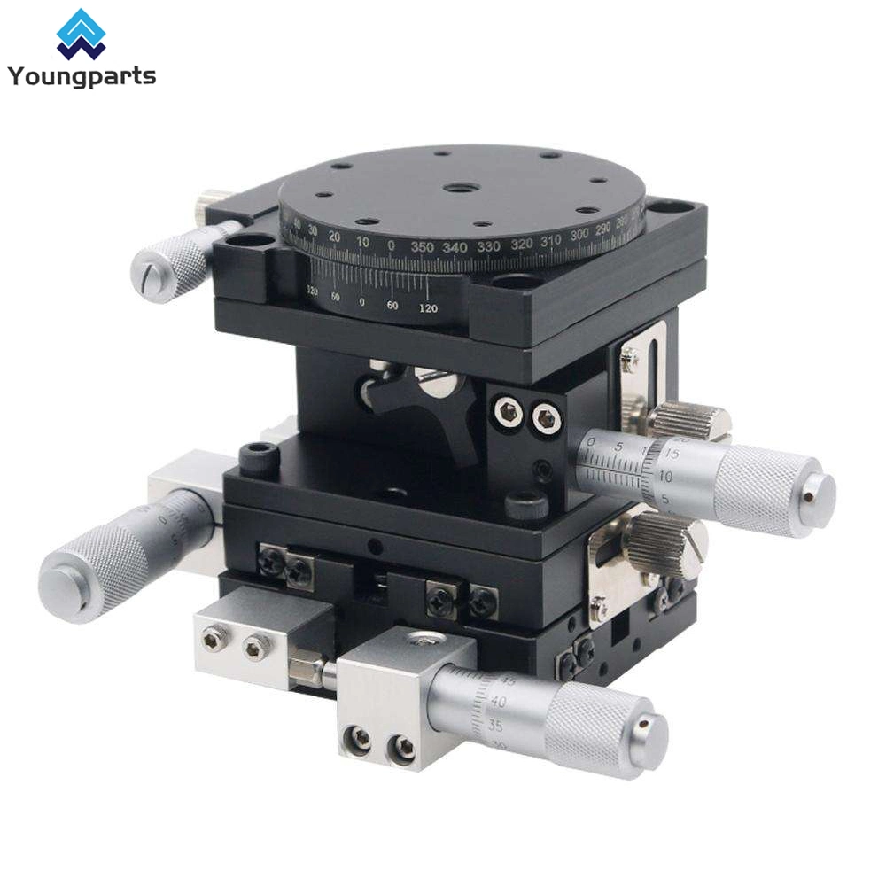 High Precision Linear Ball Guided Manual Translation Stage Manual Sliding Positioning Stage