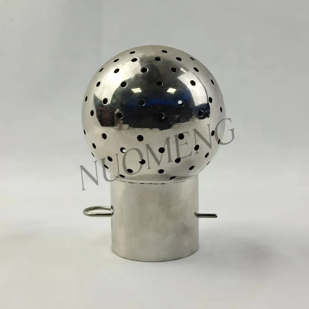 Sanitary Stainless Steel Welded/Clamped/Male Fixed Cleaning Ball (3A-NM120101)