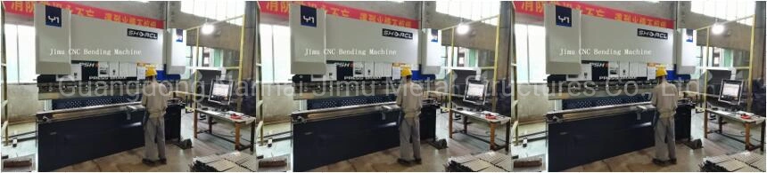 Jimu Fabricated Hot DIP Galvanized Ms Steel Handrail Stanchion Post