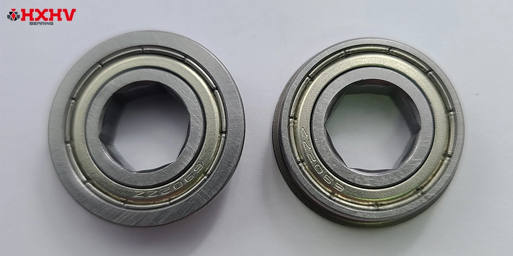 F6902 F6902ZZ hxhv flange deep groove ball bearing with Hexagonal inner circle