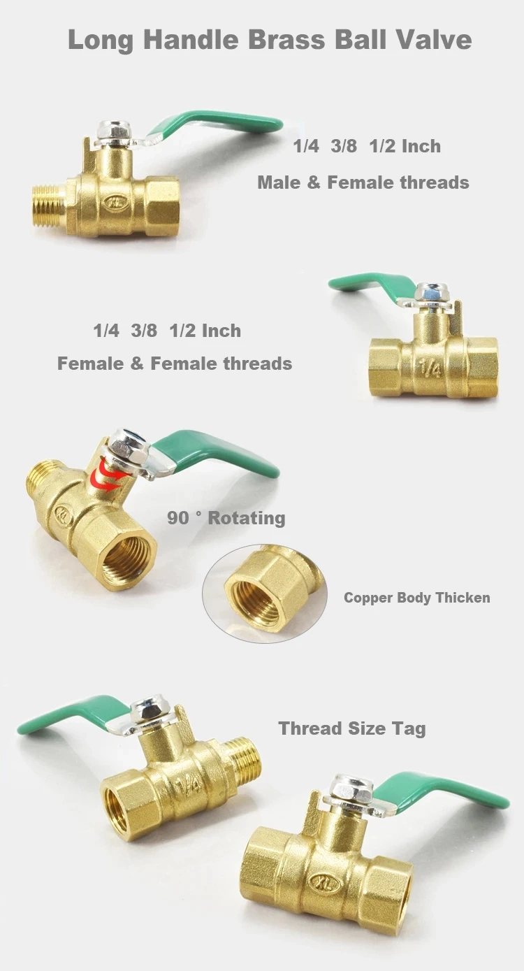Brass Ball Valve Connect Multilayer Pipe Brass Ball Valve Price Pex-Al-Pex Pipe Fitting Brass Ball