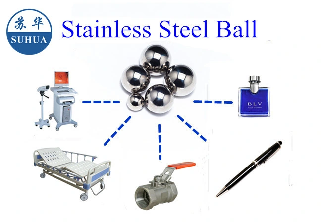 Suhua AISI 304 AISI 316 Precision 6mm 8mm 10mm SUS316 SUS316L AISI 316/316L Stainless Steel Balls