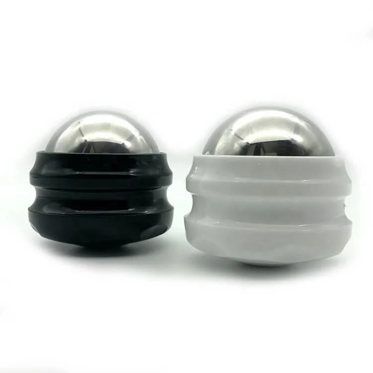 New Style Cold Stainless Therapy Steel Ball Massager Roller