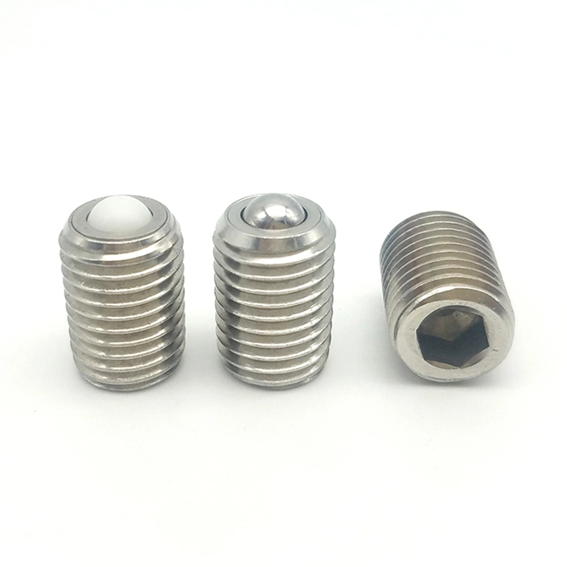 Good Quality Hexagon Type 304 Stainless Steel Bcsb 6~20 Ball Transfer Unit Ball Rollers with Set Screw