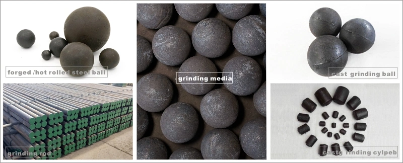 High Hardness Wrought Grinding Steel Ball for Mining