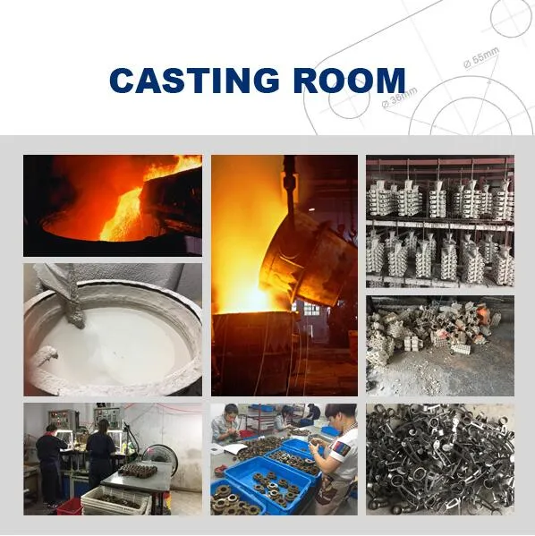 Railing Fitting Stainless Steel Cast Investment Casting Handrail Tube End Caps