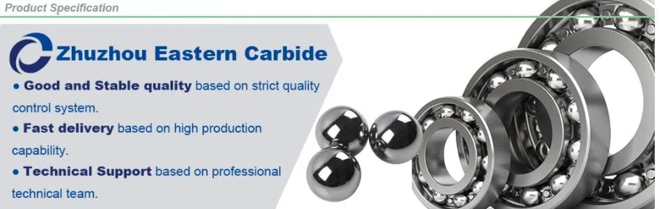 Cemented Carbide G10 Dia. 3mm Tungsten Carbide Ball