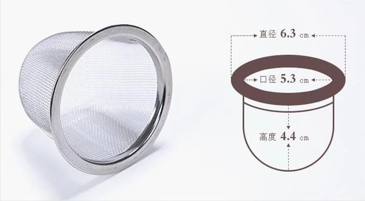 FDA Approval 304 Round Stainless Steel Mesh Tea Infuser/Strainer/Ball S/M/L Size