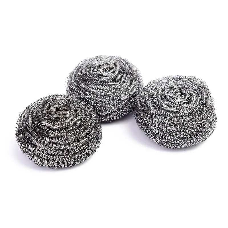 Hot Selling Stainless Steel Wire Metal Pot Scourer Cleaning Ball