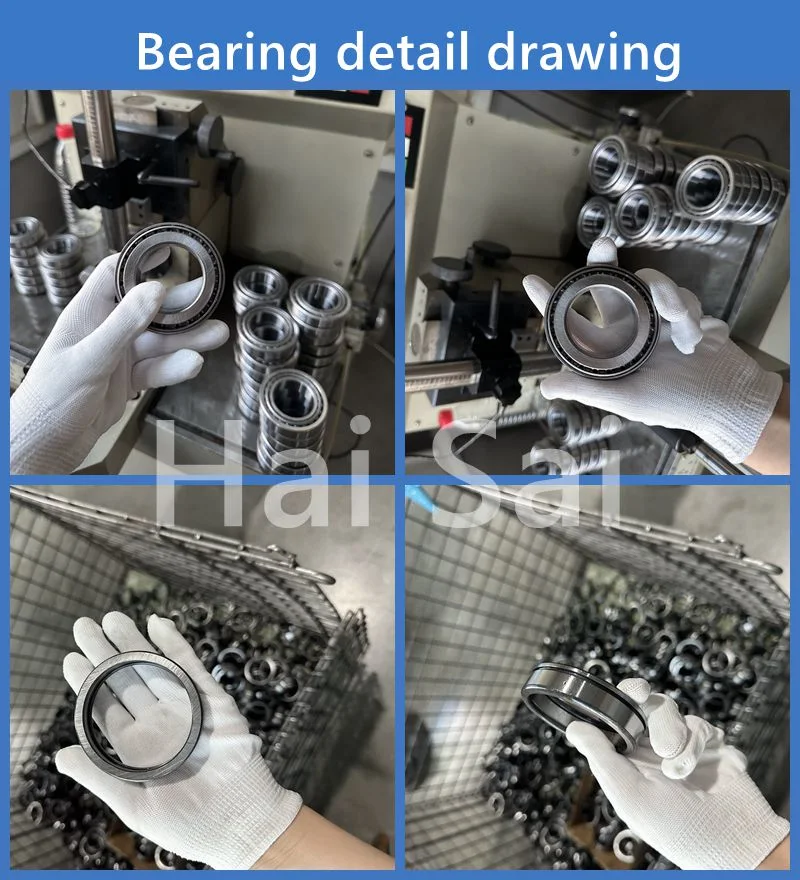 Steel Cage Chrome Steel Bearing with Catalog 7304AC 7305AC 7306AC 7307AC Standard Size Angular Contact Ball Bearing