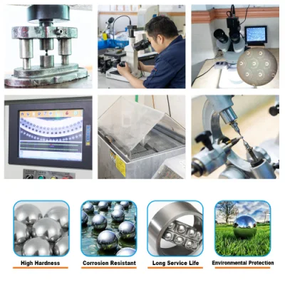 AISI 52100/100cr6/100c6/SUJ2/WKS 1,3505 Chromstahlkugel Für Lager