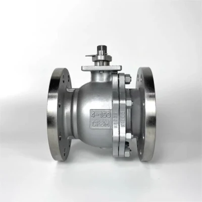  ANSI 150lb Flansch-Kugelventil manuell Bedienung DN15 SS304 Gehäuse SS304 Festkugel hart/Metalldichtung