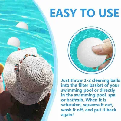 China Lieferant Scum SPA Bälle für Schwimmbad SPA Öl Entfernen