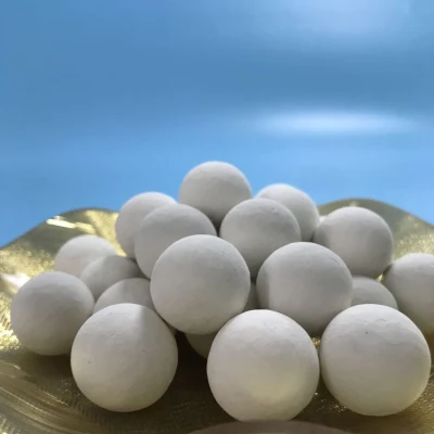  Inerte Aluminiumoxid Keramik Mahlkugel Aluminiumoxid Inhalt 23% Keramik Verpackung Ball