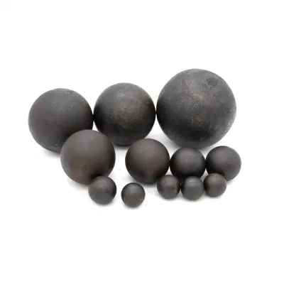  Geschmiedete kleine schwarze Schleifen Metallkugel in Kugelmühle verwendet