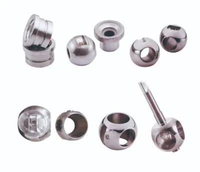 Edelstahl 316 304 201 430 Ball Solid Hollow Präzision Kugel für Ventilschwebball/ Festkugel/ Festkugel mit Griff V-förmige Kugel L-förmige Kugel