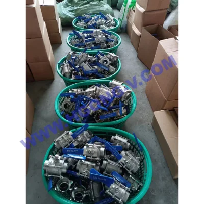 ANSI/DIN/JIS Innengewinde 150lb BSP SS Edelstahl 1PC 2pc 3PC Kugelventil mit Gewinde