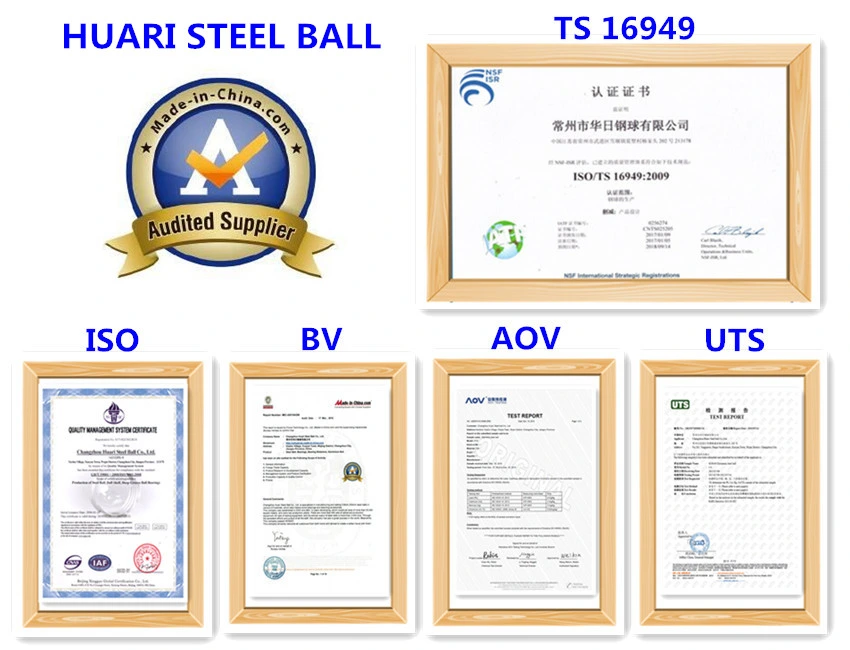 5mm 304 G100 Stainless Steel Ball in Stock ISO Certification