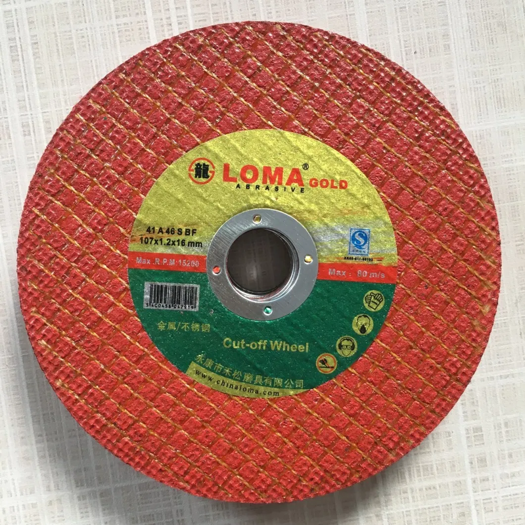 Steel Cut off Wheel Cutting Disc Abrasive Green Color 4inch