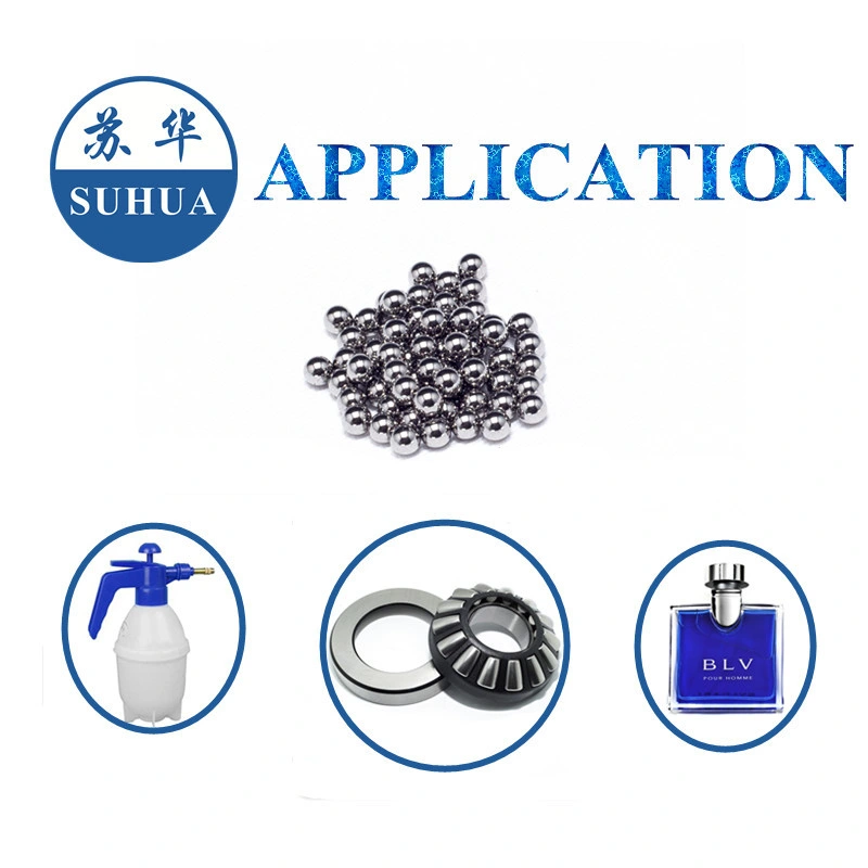 Suhua 5mm 6mm 7mm 10mm 25mm HRC 48-58 1.3541, 1.4034 4Cr13 AISI 420c Stainless Steel Balls