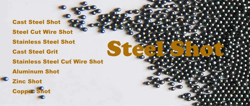 Metal Surface Cleaning Metal Abrasive Shot Cast Steel Shot S460 Shot Blasting Balls Cast Steel Balls