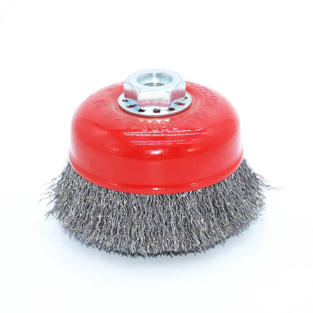 Wire Cup Brush 304 Stainless Steel Abrasive Wire Wheel Grinder