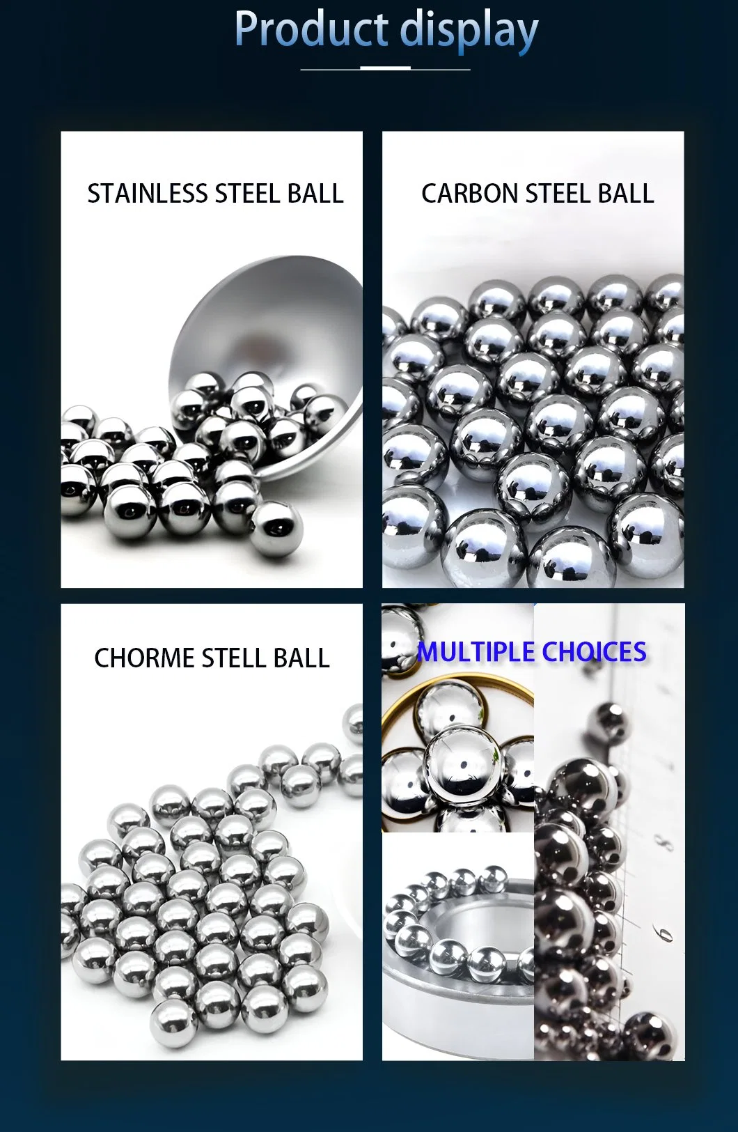 Wholesale 316 Stainless Steel Balls 1.5 mm Small Round Steel Metal Ball