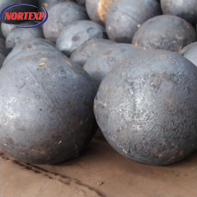 Wearable Solid Carbon Steel Forged Casting Large 90mm 80mm Steel Ball