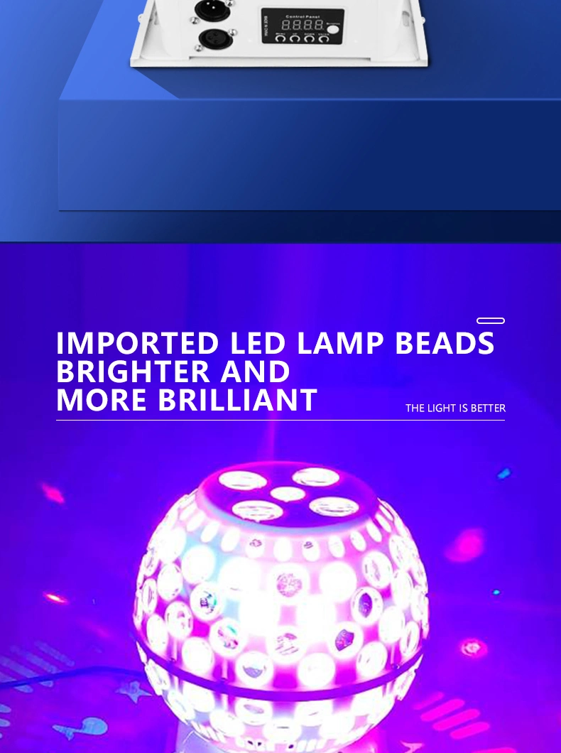 Colorful LED Lanterns Rotating Magic Ball Lights Laser Lights Voice-Activated KTV Flash Stage Bar Night Club Disco Ball