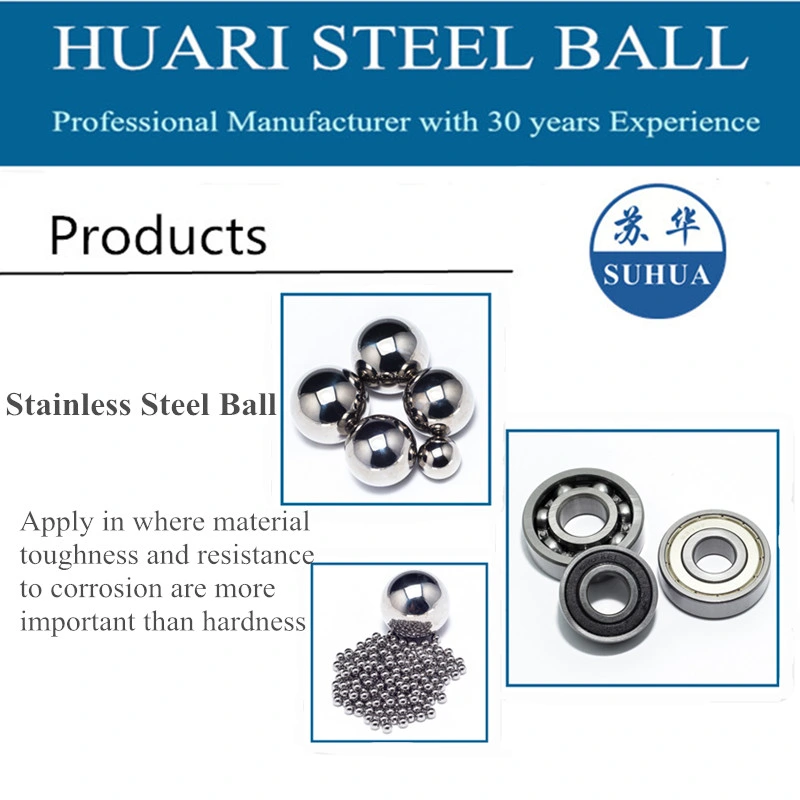 5mm 304 G100 Stainless Steel Ball in Stock ISO Certification