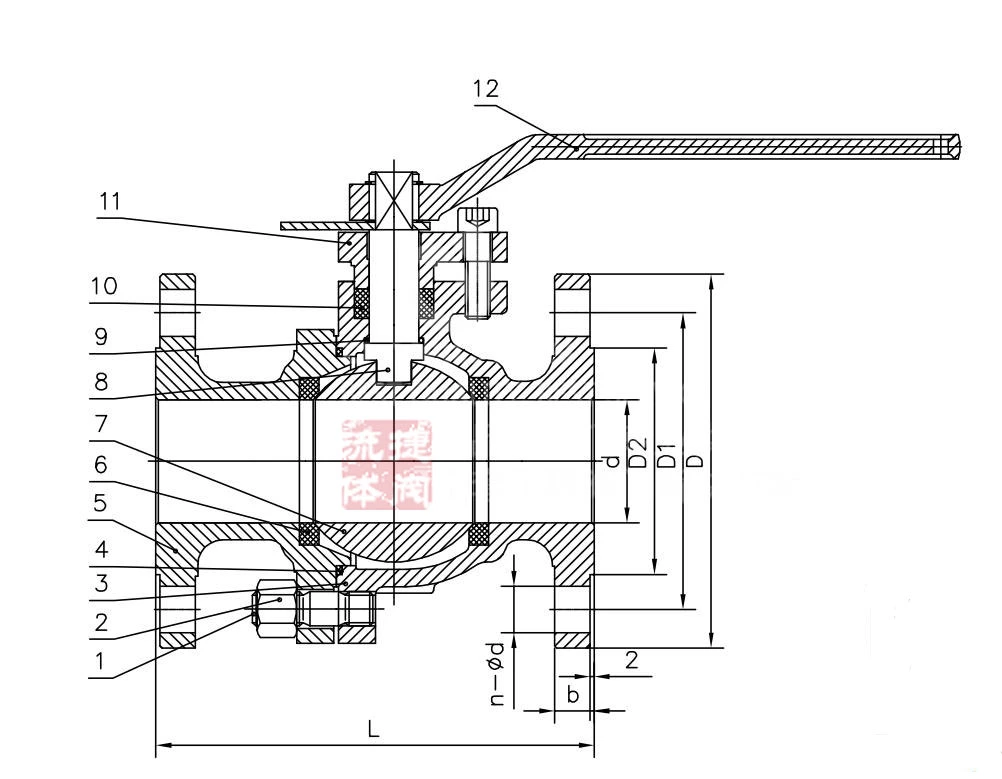 Ball Valve DIN Pn40 DN100 Stainless Steel 316 Standard Water 2-Way, Ball Valves Manual Medium Temperature General API Float, Ball