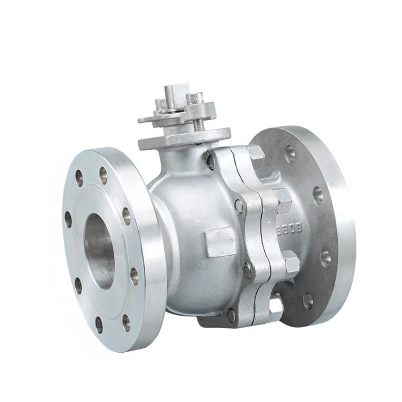 ANSI/API/JIS Stainless Steel 304 CF8m Precision Casting Floating Flange Ball Valve with Electric Actuator