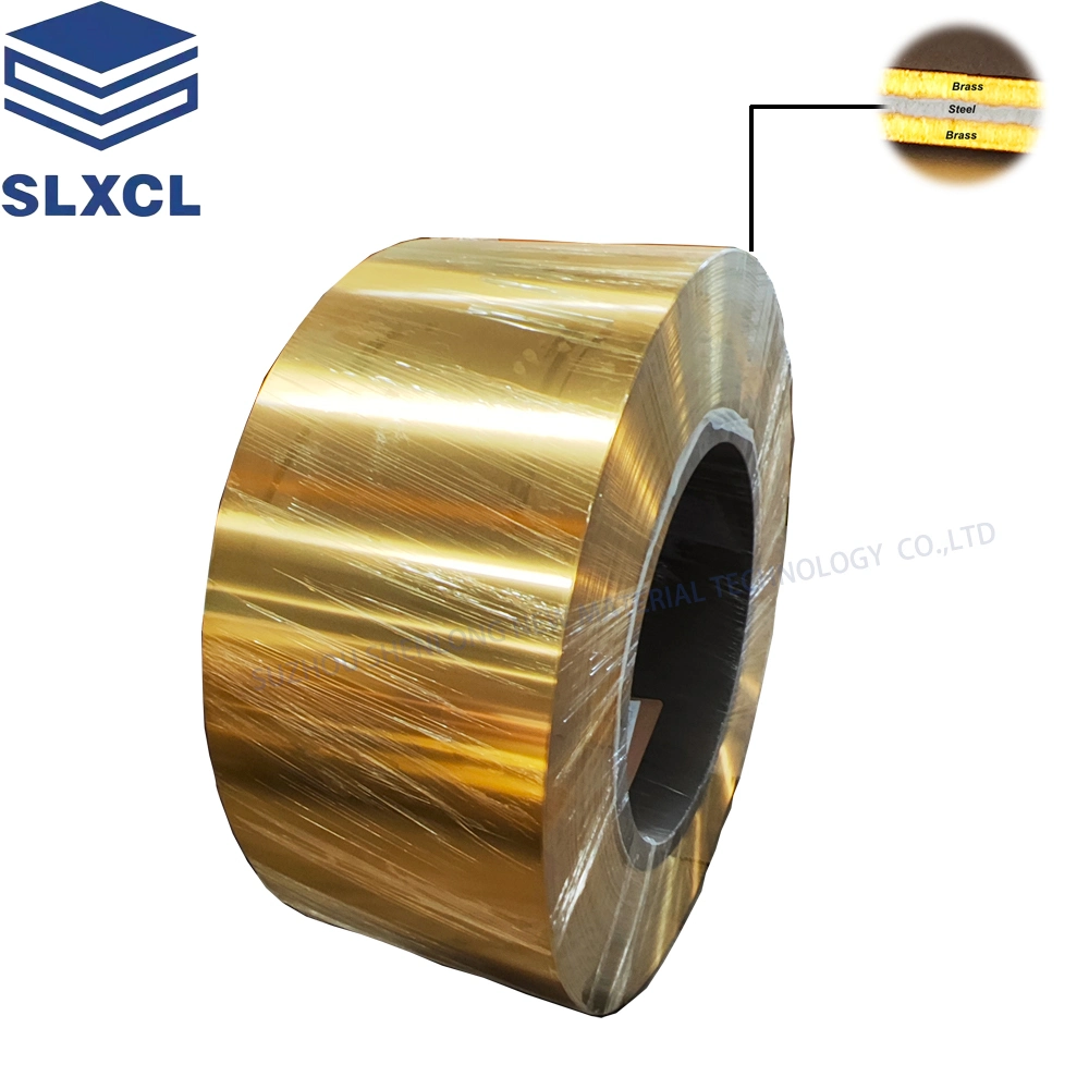 0.99 3.1 mm Gmcs Brass H90 Clad F11 F18 Steel Coil for Bullet Cartridge Ammunition Shell