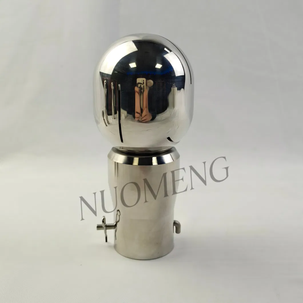 Sanitary Stainless Steel Clamp/Weld/Thread/Bolted Rotary Cleaning Ball Nm120012