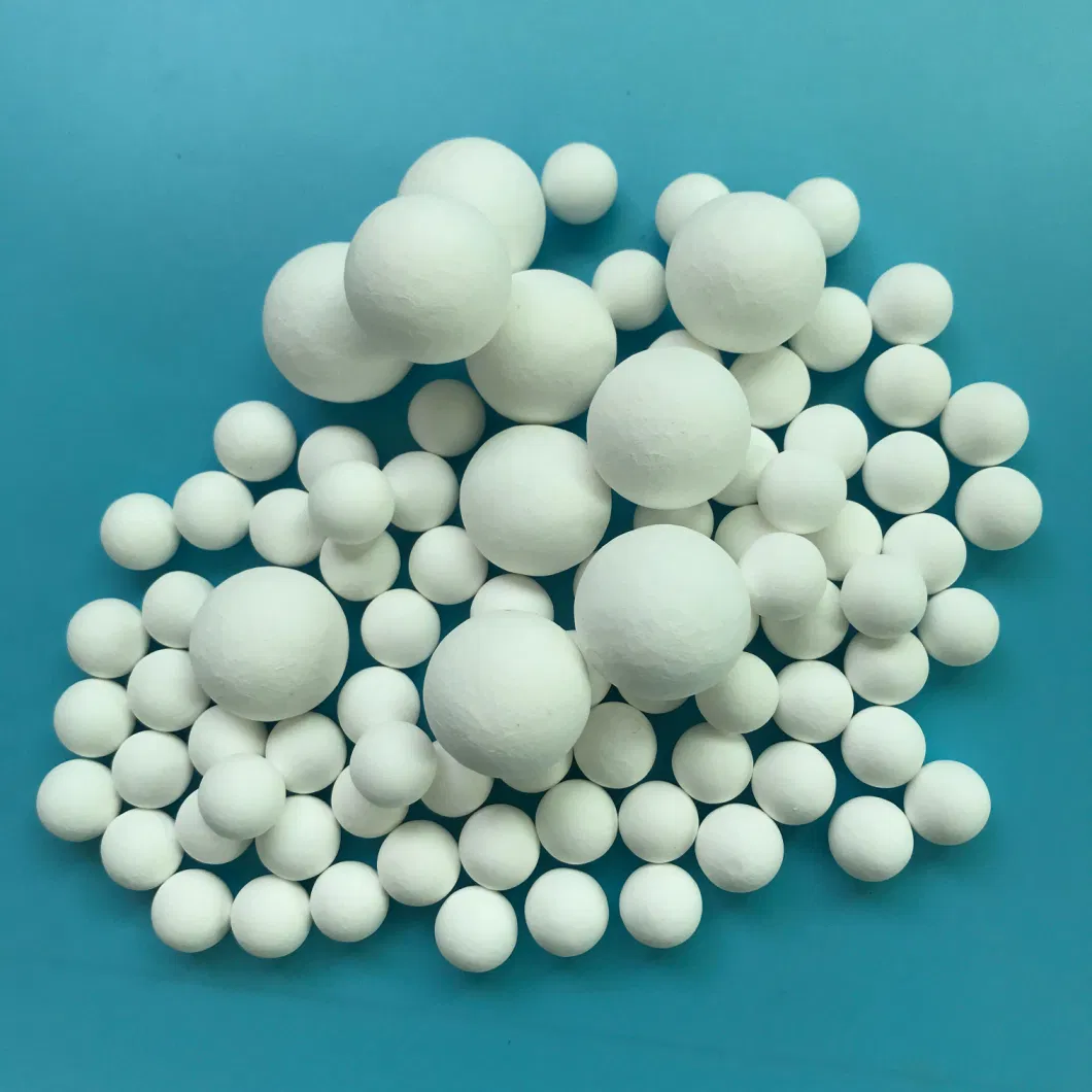 Customized Precision 99% Al2O3 Alumina Support Media Porcelain Ceramic Solid Balls