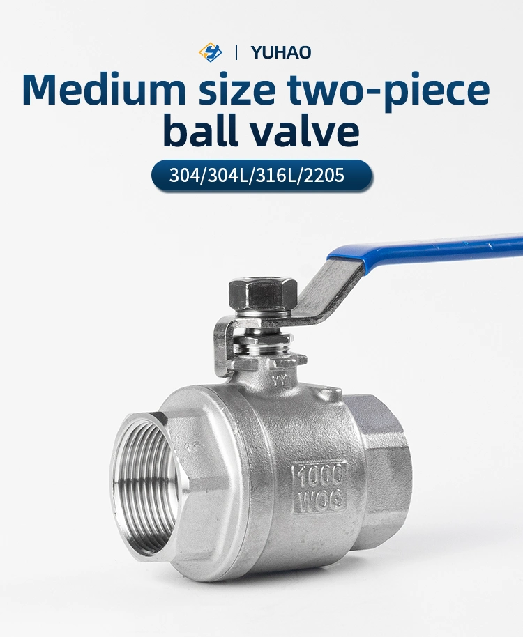 Stainless Steel Ball Valve Steel Control Ball Valve Thread End Mini Ball