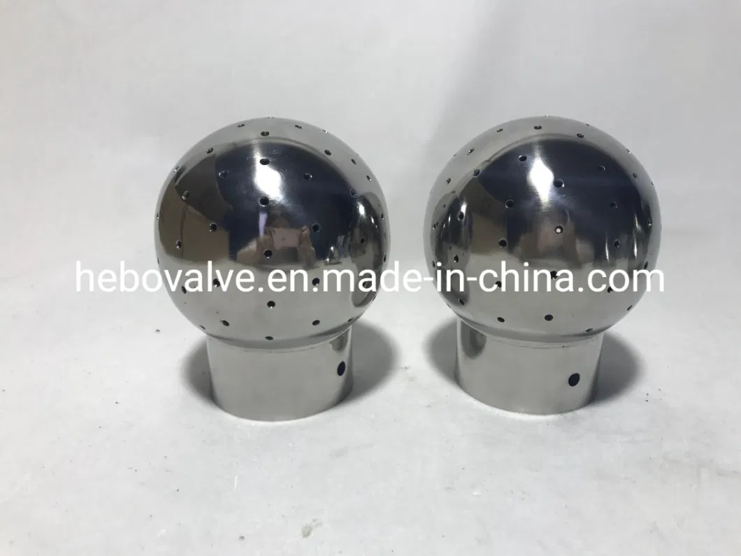 Sanitary Stainless Steel Weld/Thread Fixed Spray Ball