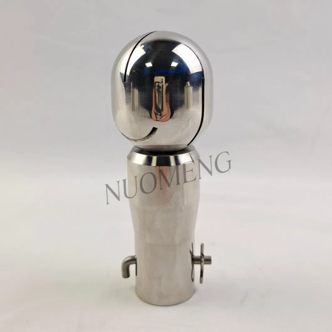 Sanitary Stainless Steel Clamp/Weld/Thread/Bolted Rotary Cleaning Ball Nm120012