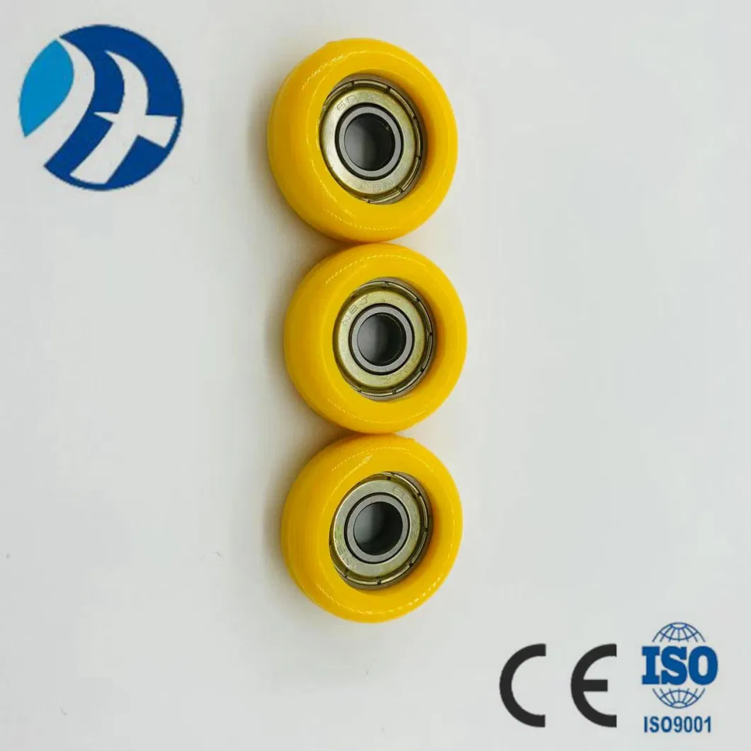 Smooth Low Noise and High Precision Deep Groove Ball Round Bearing High Precision Single Row Stainless Steel Pulley