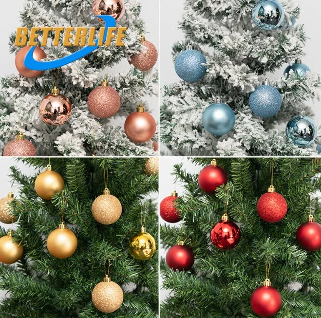 Wholesale Bulk Felt Wool Clear Fabric Clear 6cm 100ml Outdoor Large Plastic Ball for Christmas Tree Hanging Decoration with Lid Gin Snow Globe Custom Logo Mini