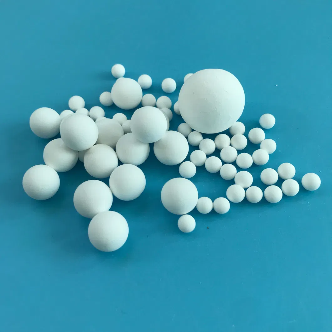 Customized Precision 99% Al2O3 Alumina Support Media Porcelain Ceramic Solid Balls