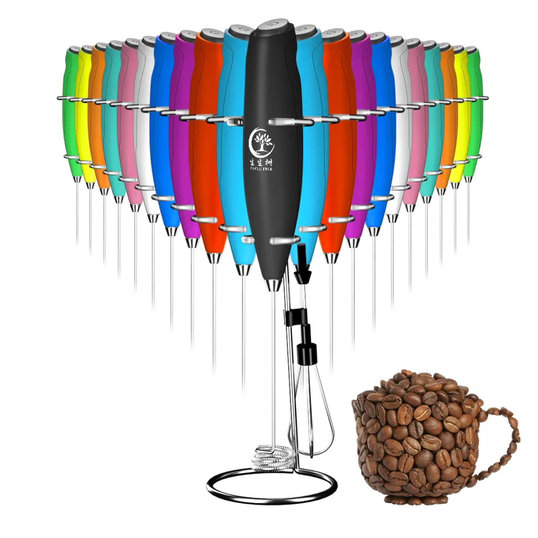Hot Selling Automatic Stainless Steel Hand Held Coffee Mixer Electric Whisk