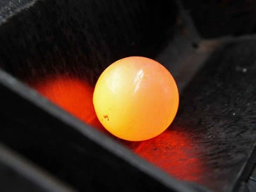 Grinding Steel Ball Forged by Abrasive Material Using for Mineral