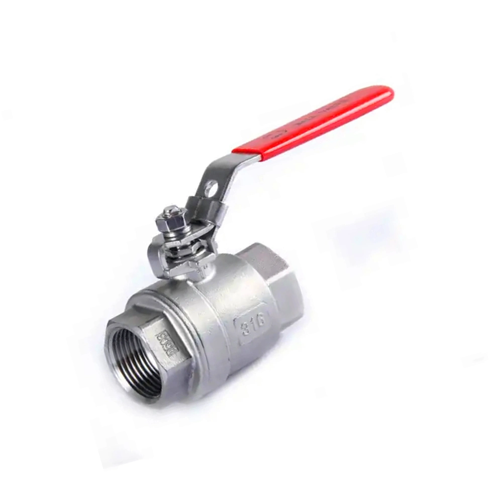 2&quot; Stainless Steel Ball Valve Heavy Type NPT/Bsp Female 2PC Ball Vale DIN3202-M3